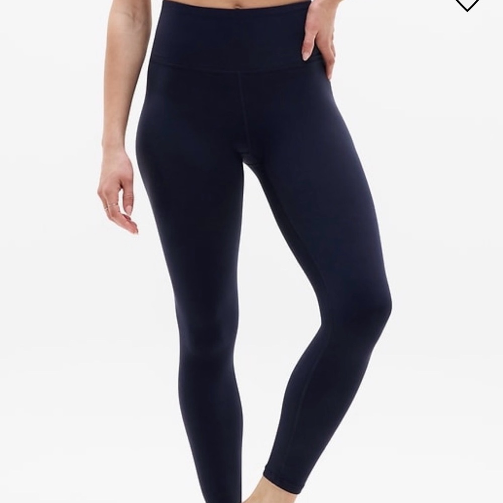 Athleta Midnight Blue High-Rise Leggings